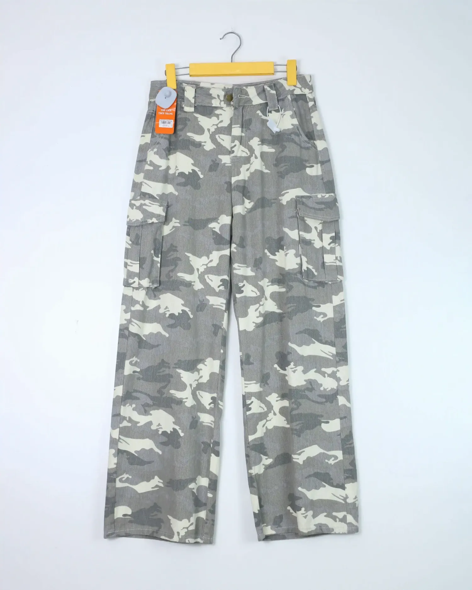 Quần dài bò jeans túi hộp nữ cao cấp N147141
