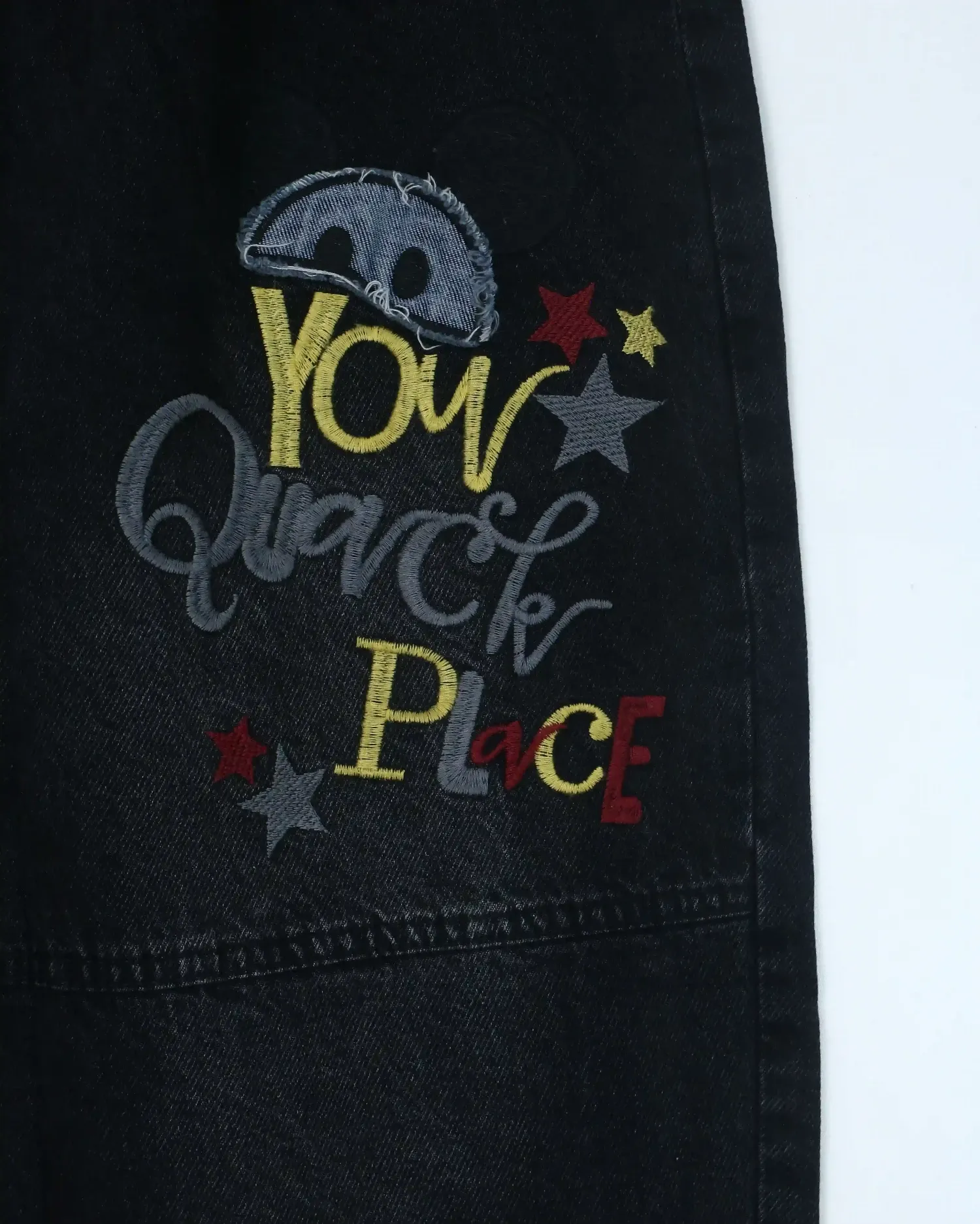 Quần dài Jean nữ boy thổ 5024 Đen XL  AS13