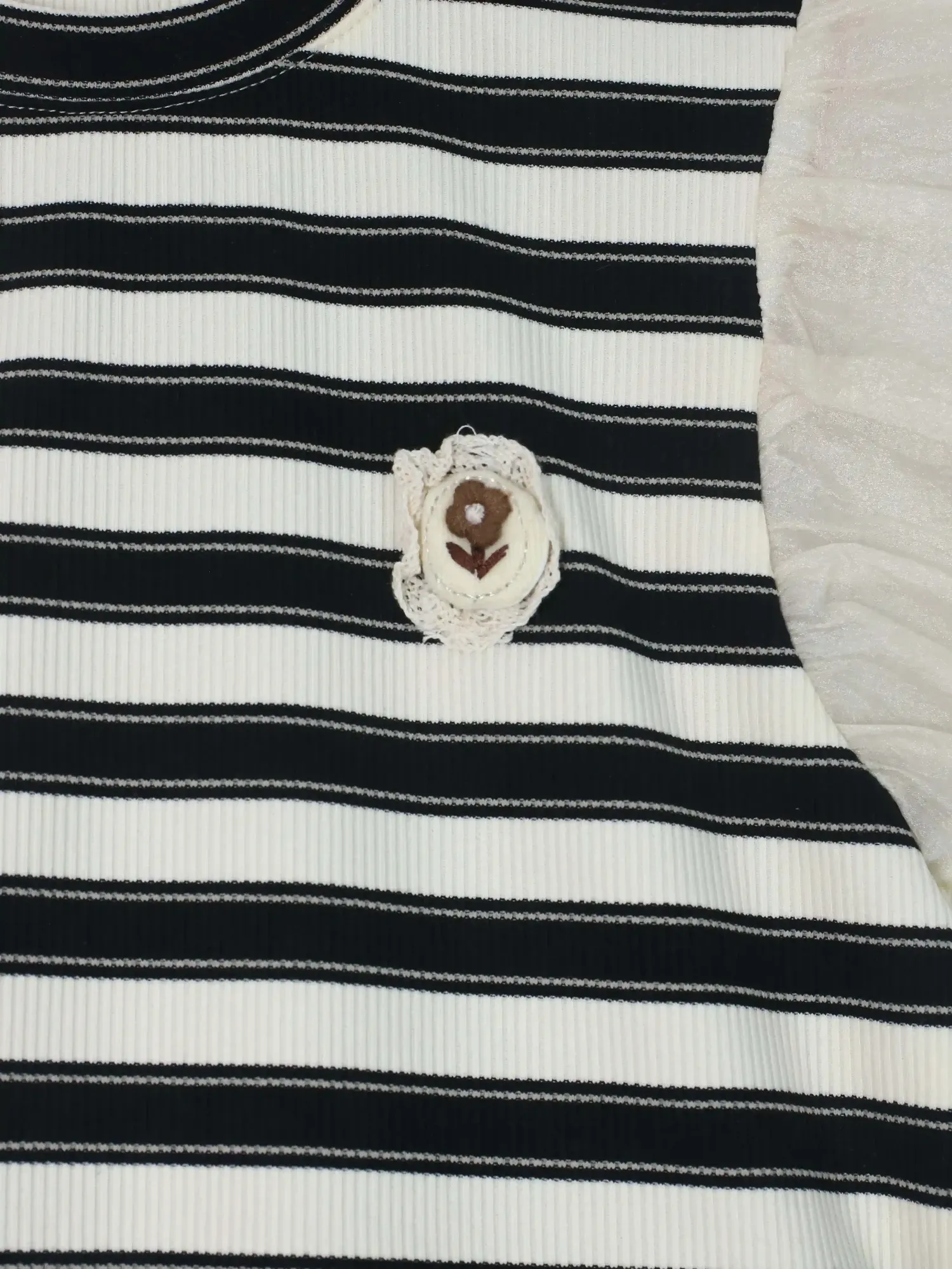 Bộ cộc tay bé gái 25115 size 140 AS08