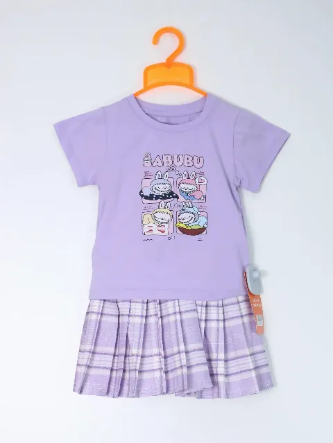 Séc Bộ quần áo trẻ em gái 001 hồng size 100 AS03