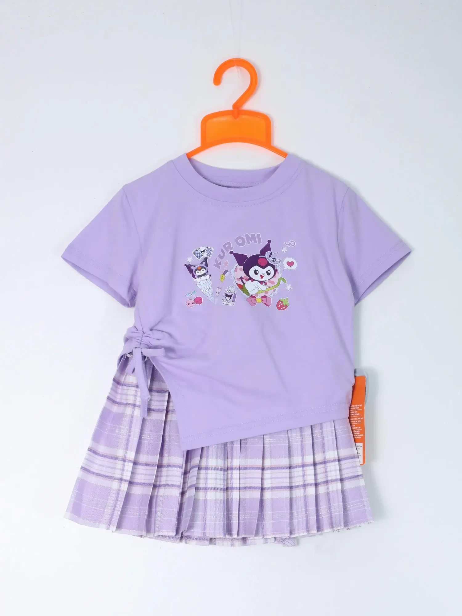 Séc Bộ quần áo trẻ em gái 010 hồng size 140 AS03