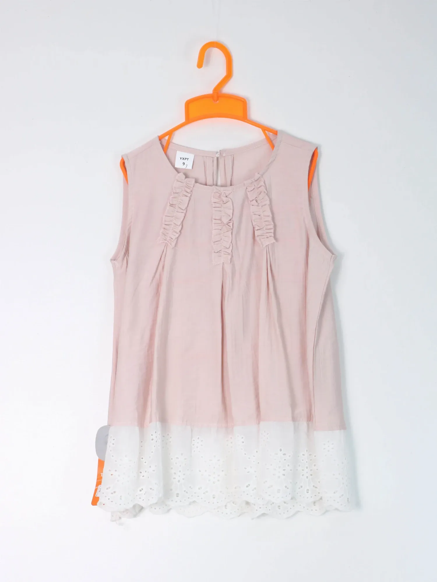 Váy trẻ em bé gái 2520 màu hồng size 9 AS01