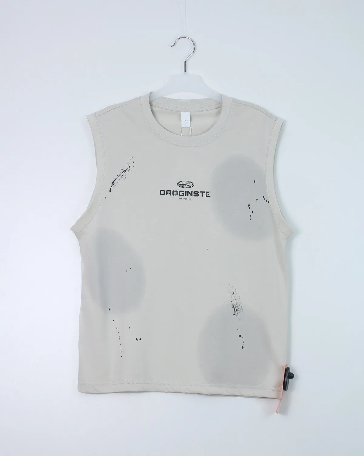 Áo sát nách nam 6602 be size XL . AL10