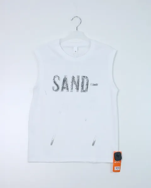 Áo sát nách nam 6607 trắng size XL . AL10