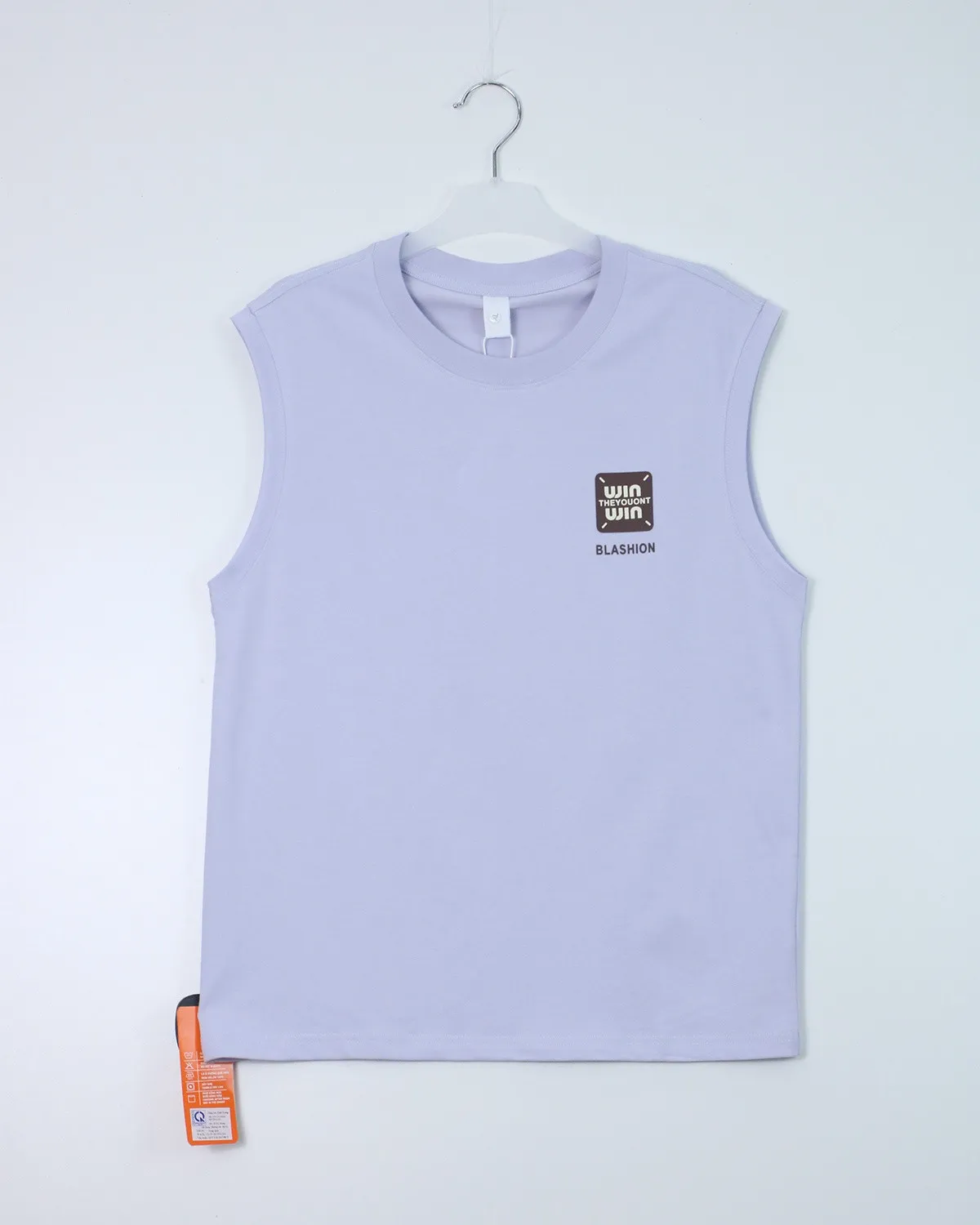 Áo sát nách nam 6811 tím size XL . AL10