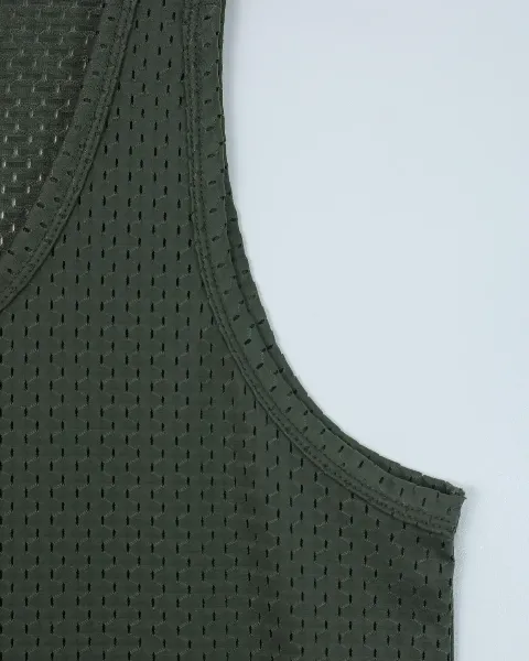 Áo sát nách ba lỗ nam 311 rêu size XL . AL08