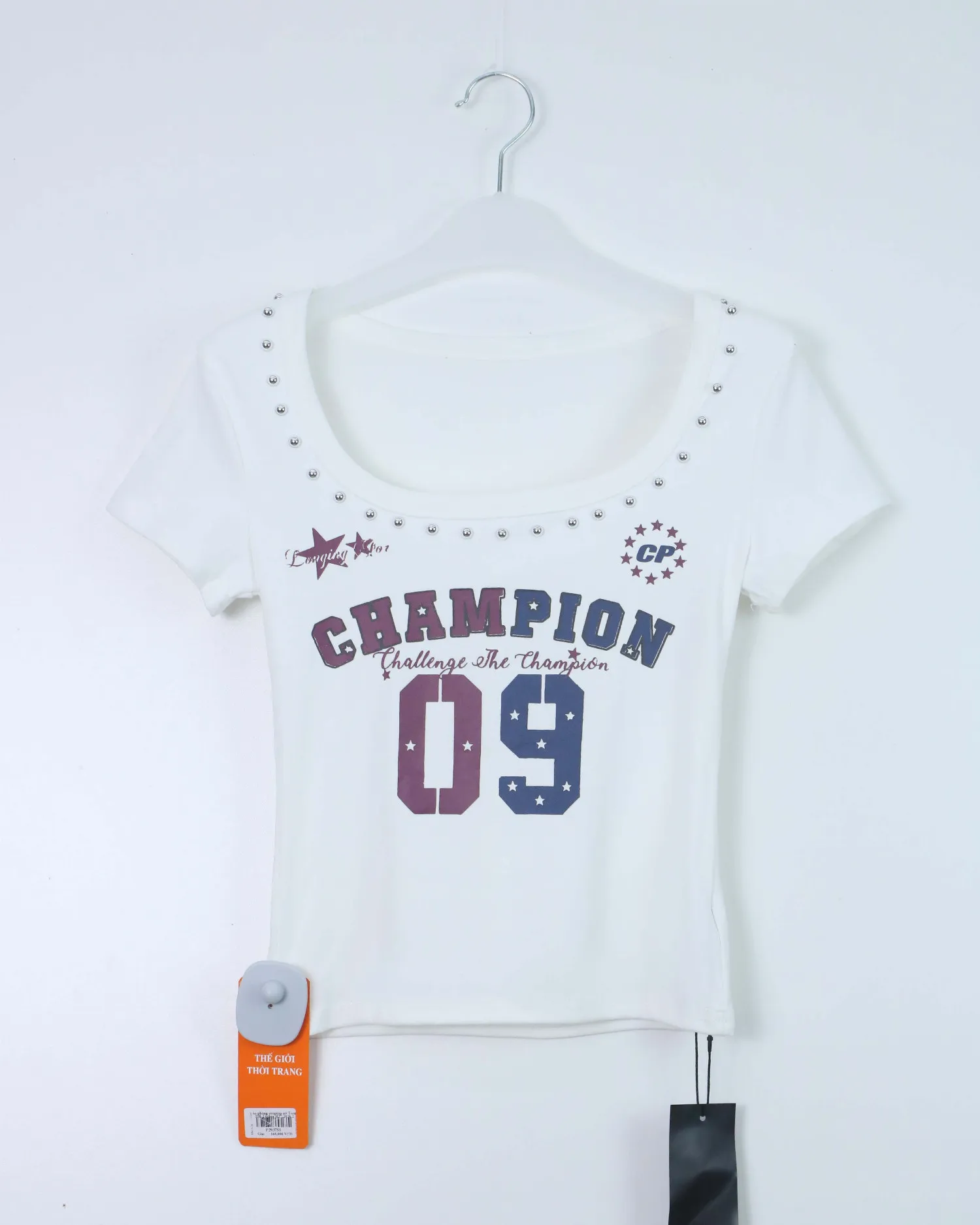 Áo phông croptop nữ Teen 558-2 đen H27.2026.2