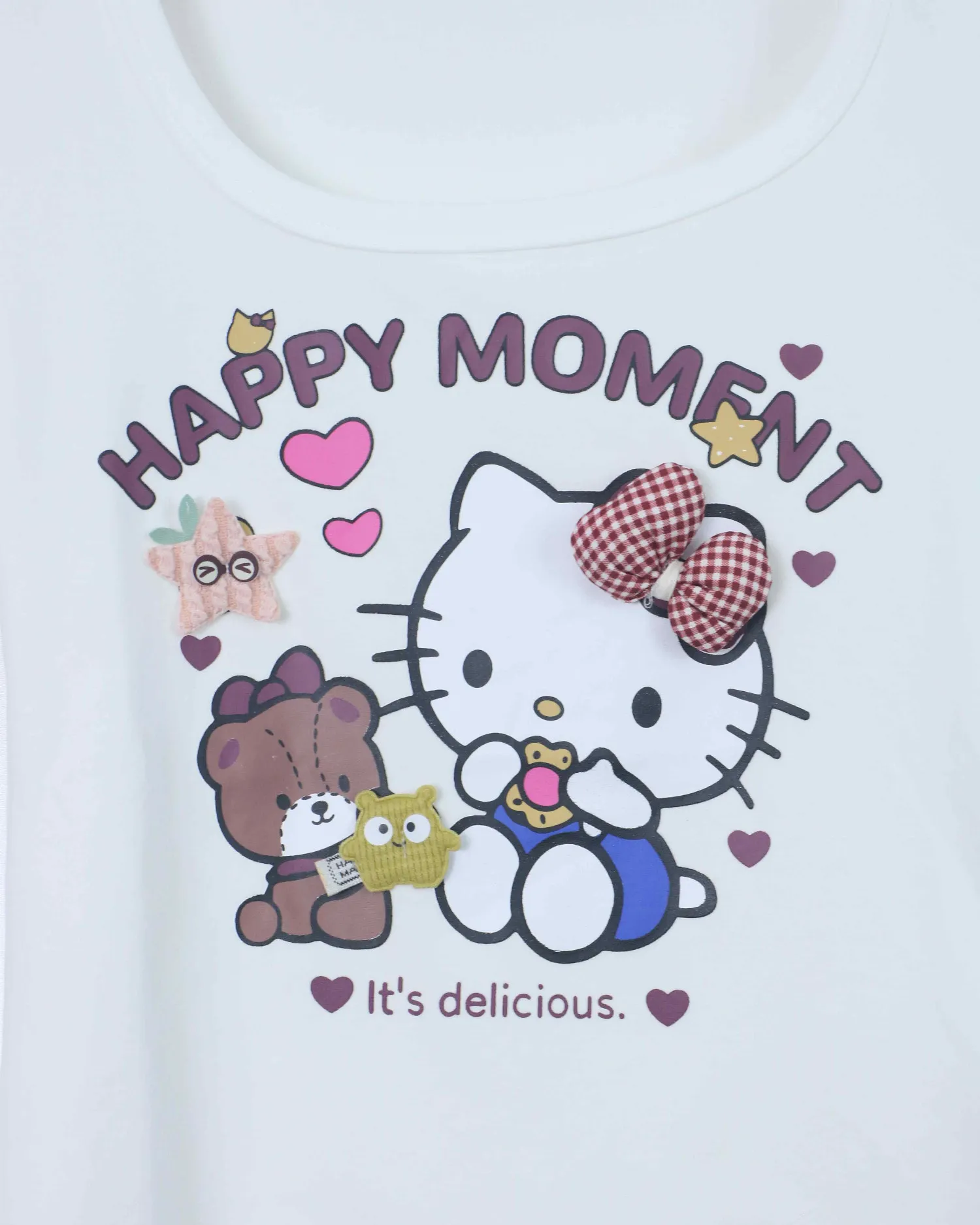 Áo phông croptop nữ Teen 558-1 vàng H27.2026.2