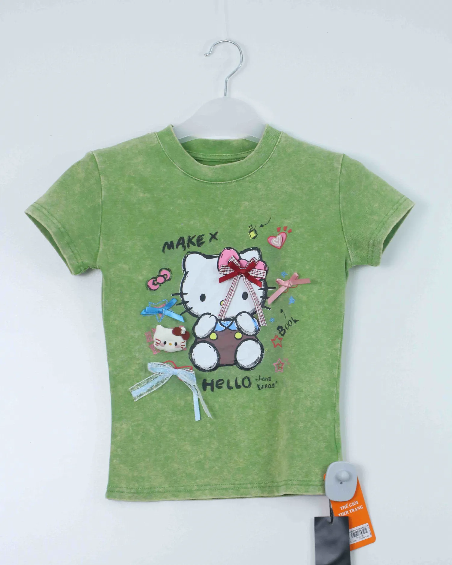 Áo phông croptop nữ Teen 552-3 trắng H27.2026.2