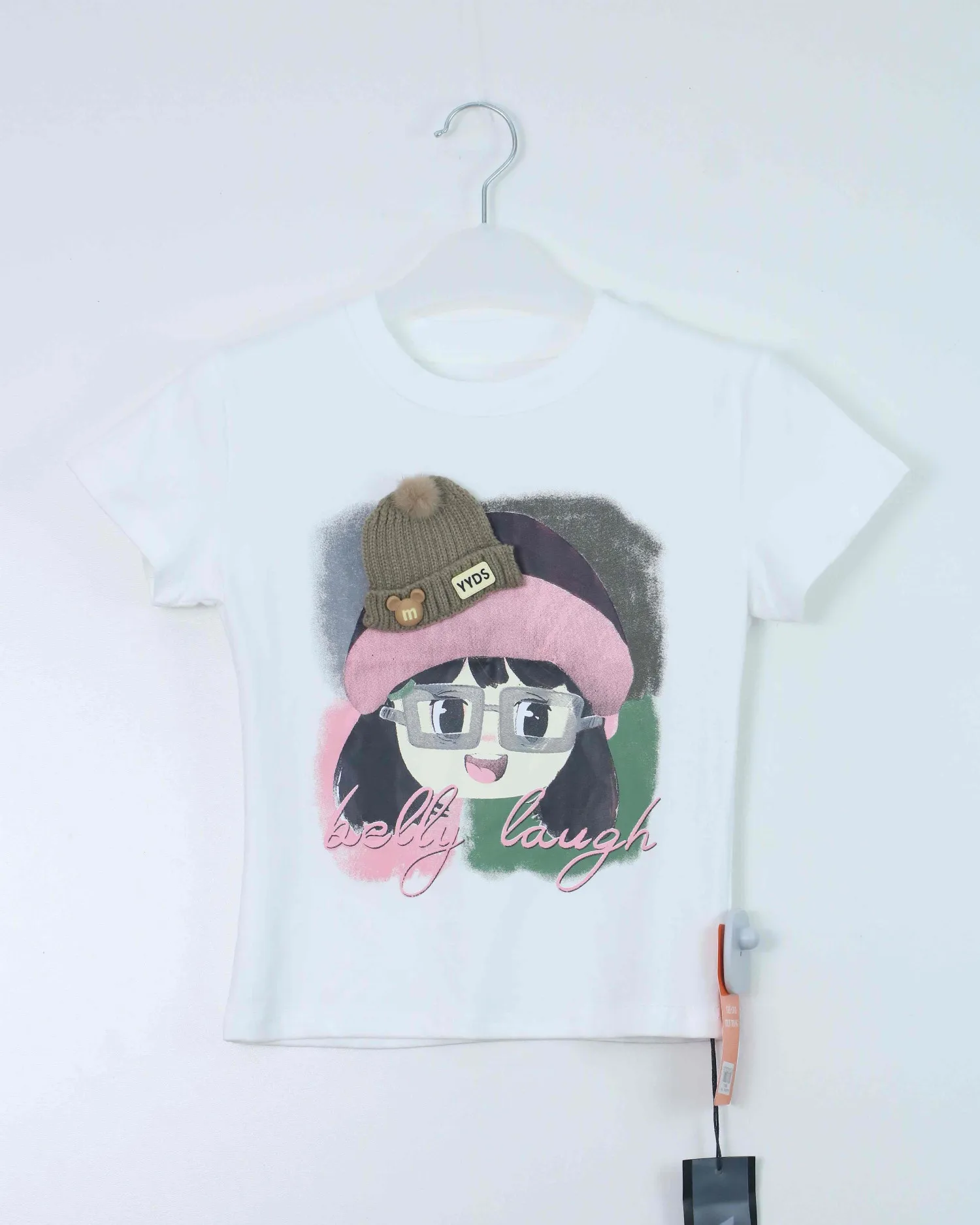 Áo phông croptop nữ Teen 552-12 xanh H27.2026.2