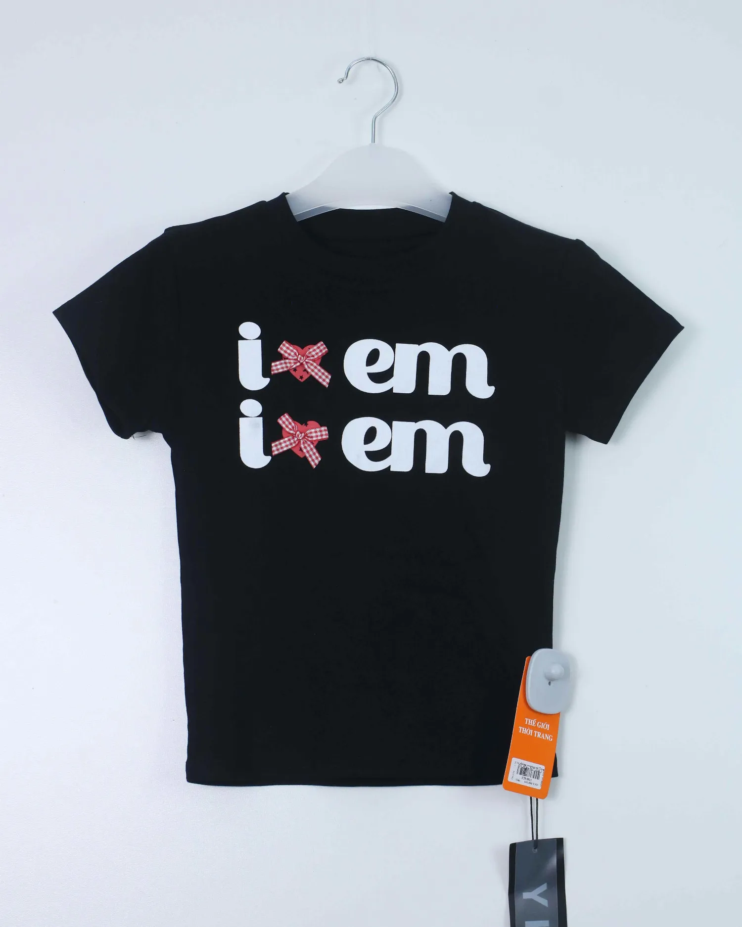 Áo phông croptop nữ Teen 511-35 trắng H27.2026.2