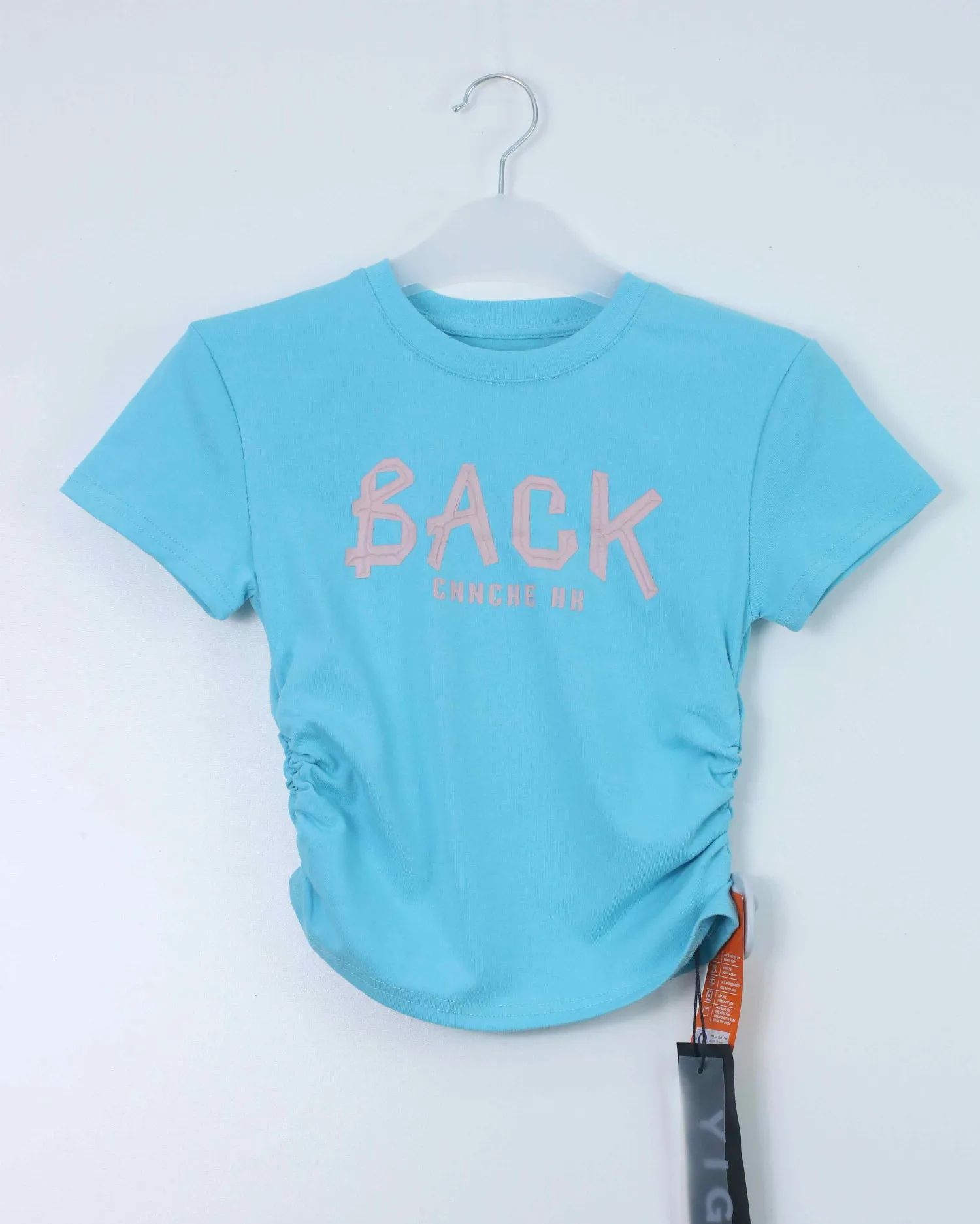 Áo phông croptop nữ Teen 780-1 trắng H27.2026.2