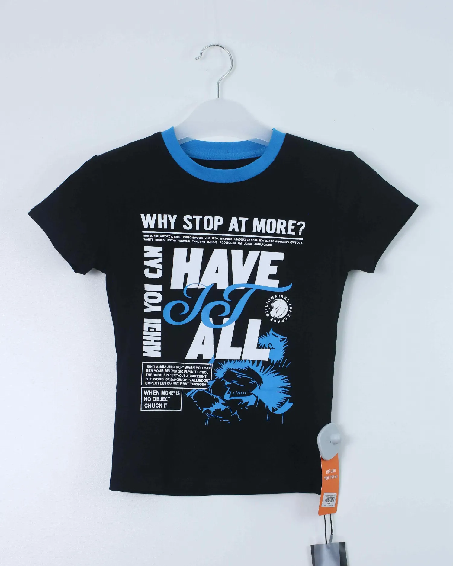 Áo phông croptop nữ Teen 778-2 trắng H27.2026.2