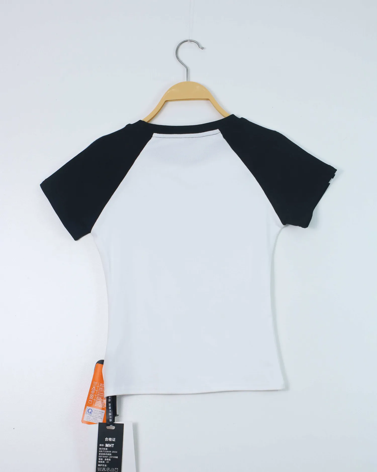 Áo phông nữ cổ tròn croptop TT 2067 xanh than H12.2026.2