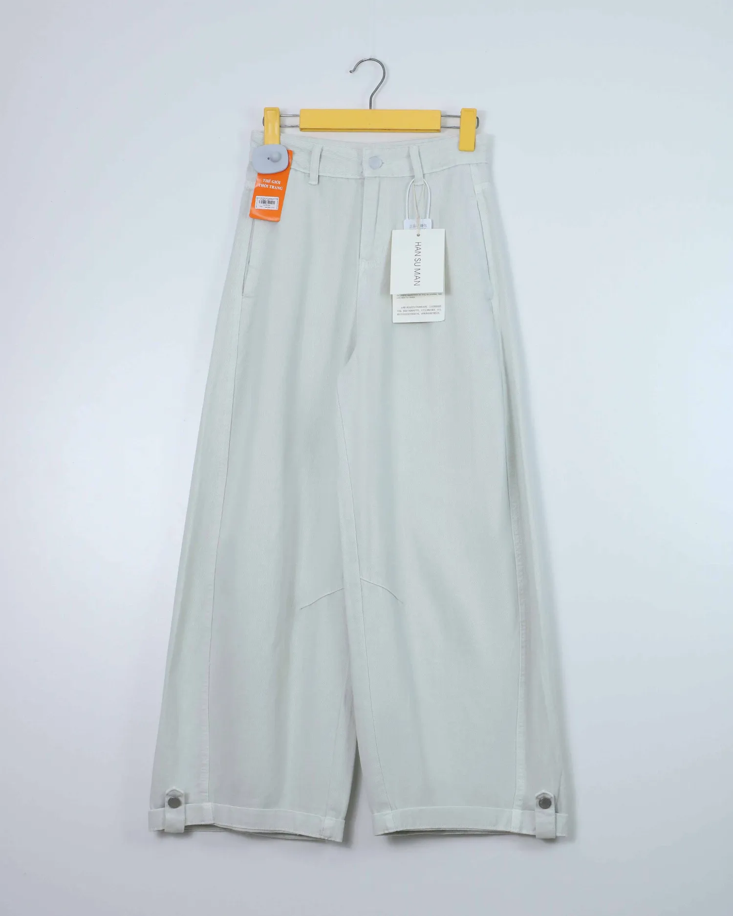 Quần bò dài nữ xuông 66296 Xanh XL   QC1 CC