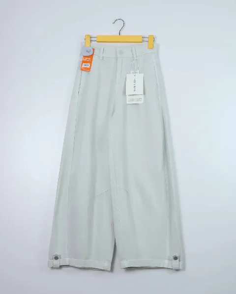 Quần bò dài nữ xuông 66296 Xanh XL   QC1 CC