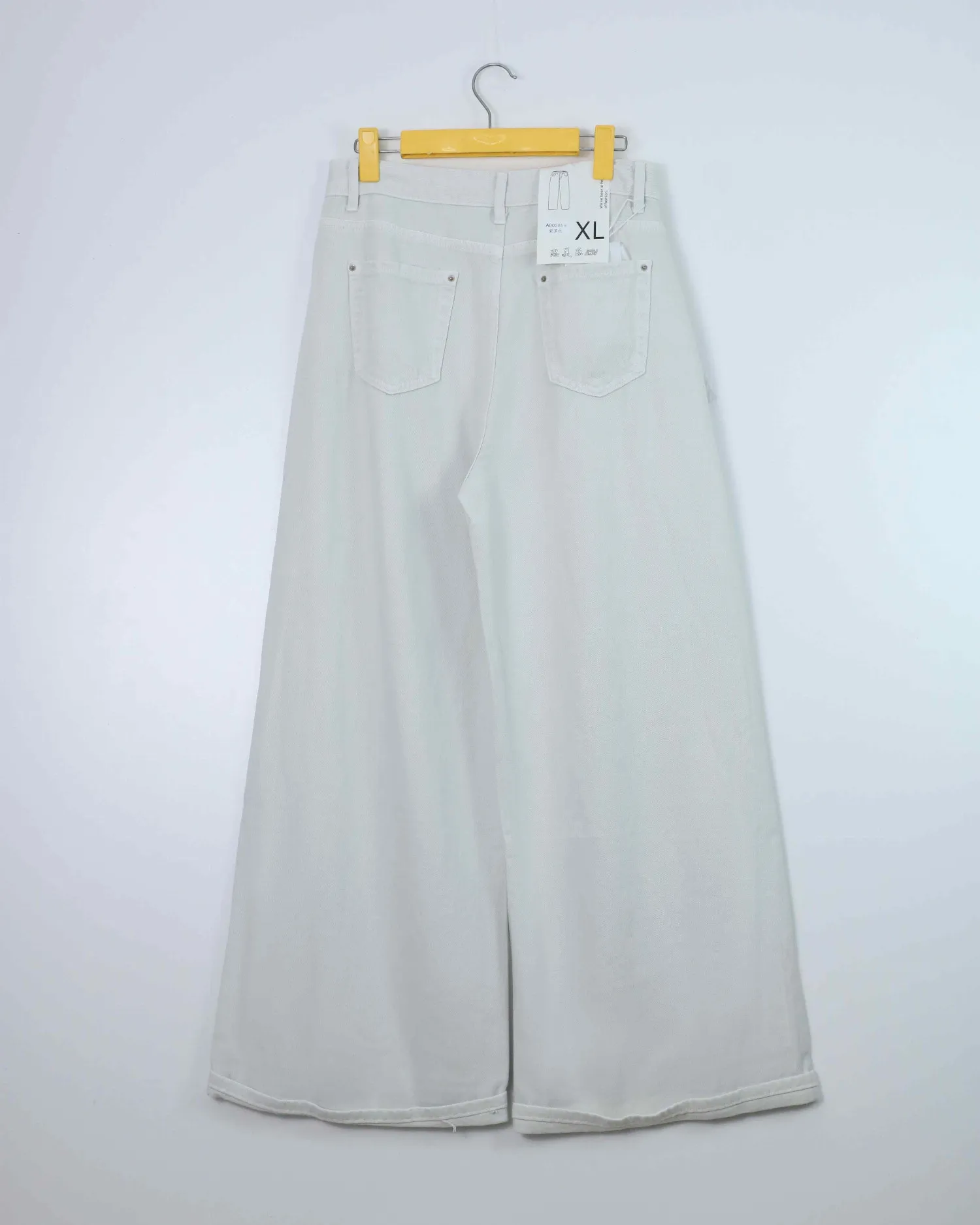 Quần bò dài nữ xuông 80385 Da XL   QC2 CC