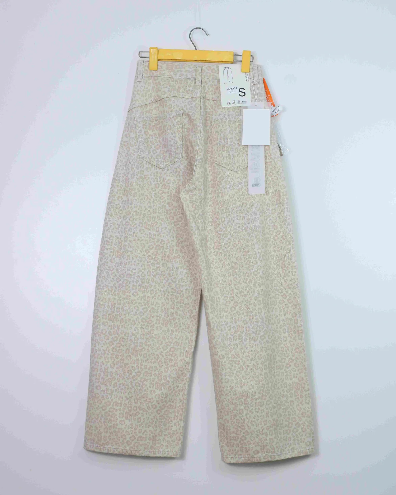 Quần bò dài nữ xuông báo 80592 Nâu XL   QC2 CC