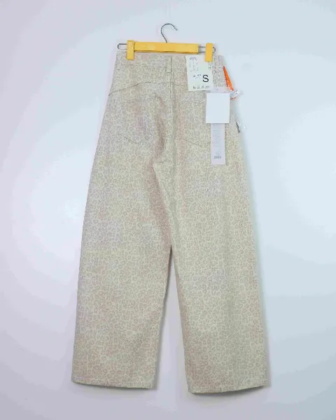 Quần bò dài nữ xuông báo 80592 Nâu XL   QC2 CC