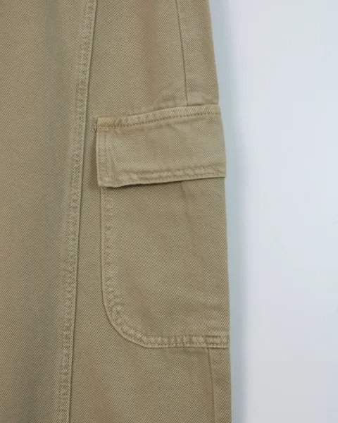 Quần bò dài nữ xuông 80397 Nâu XL   QC2 CC