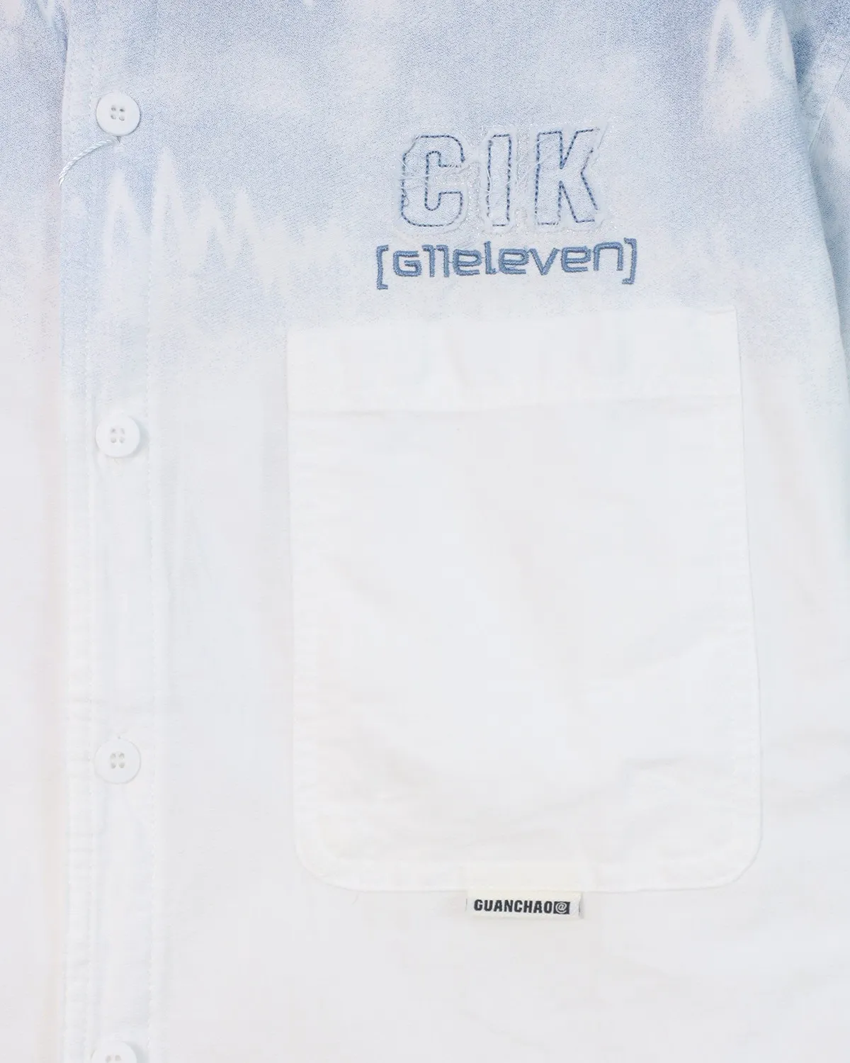 Áo sơ mi cộc  2815 xanh nhạt size 2XL. AL14