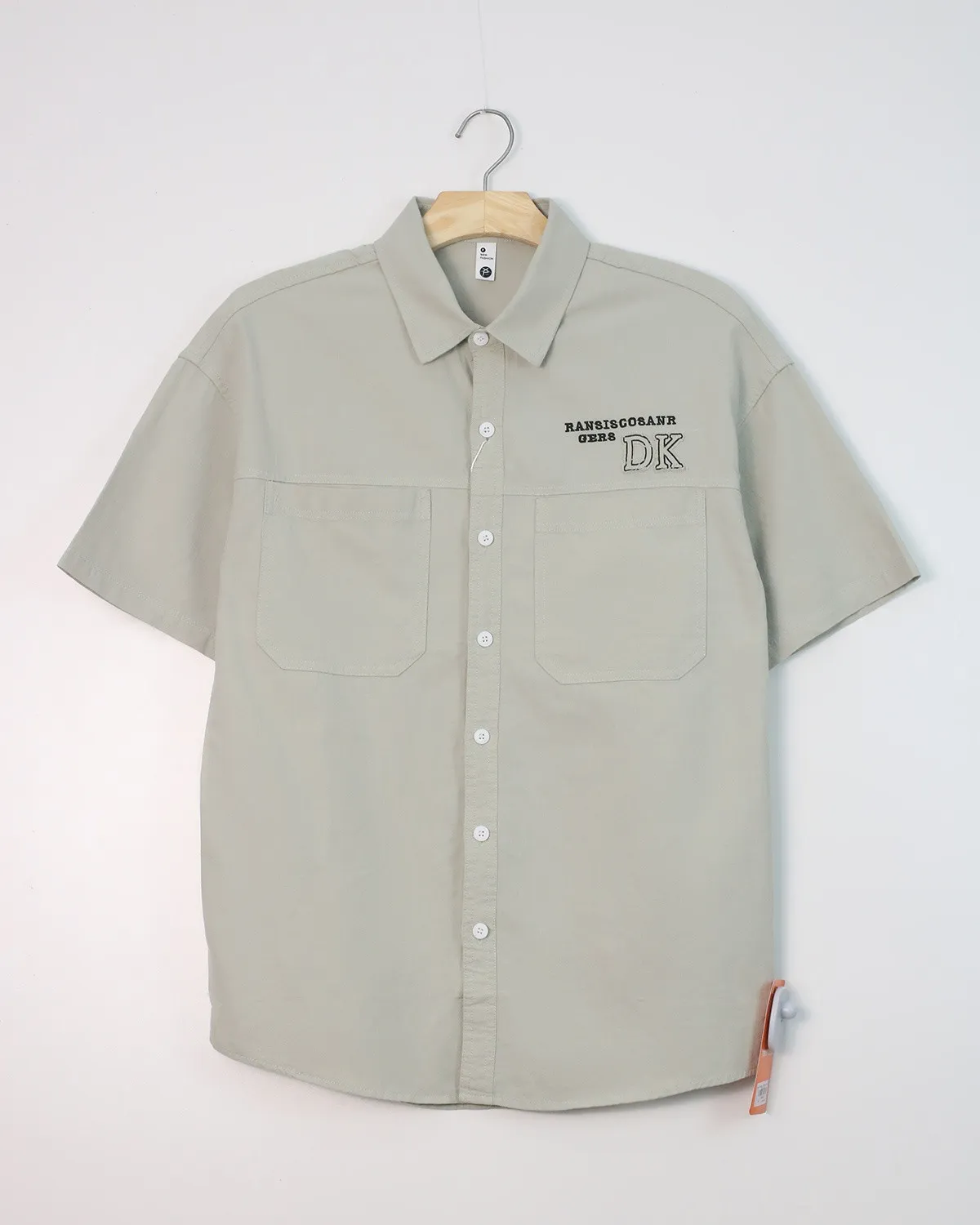 Áo sơ mi cộc  2860 xanh size XL. AL14
