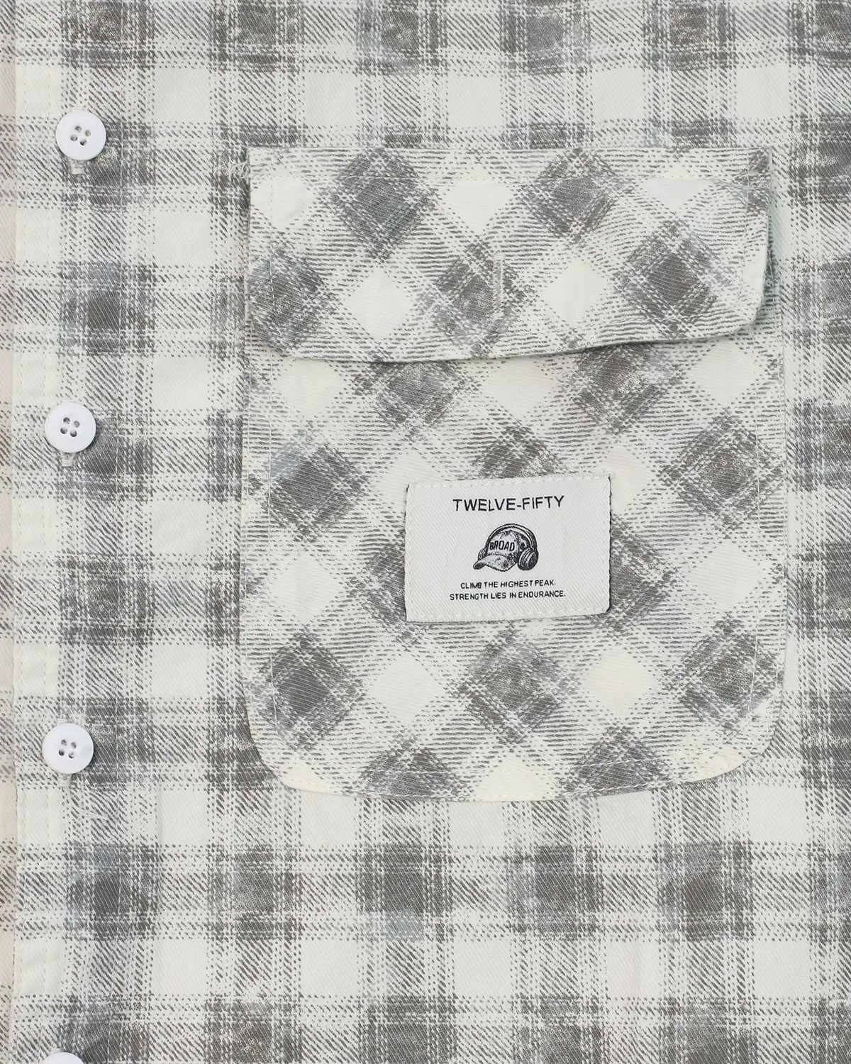 Áo sơ mi cộc  2849 ghi size XL. AL14