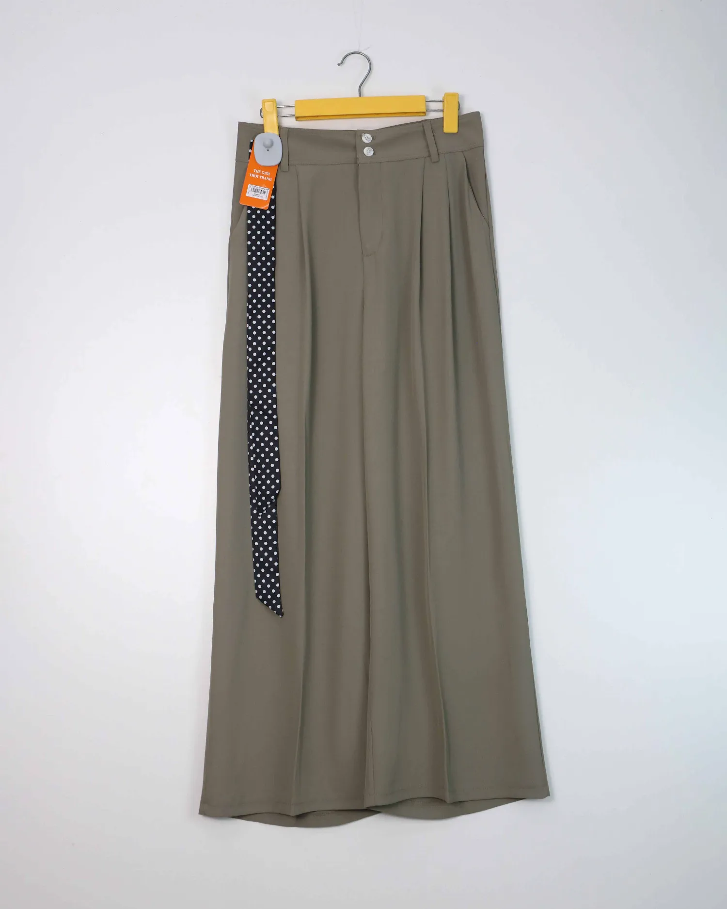 Quần dài nữ vải xuông 2608 Đen XL  QC1.L2