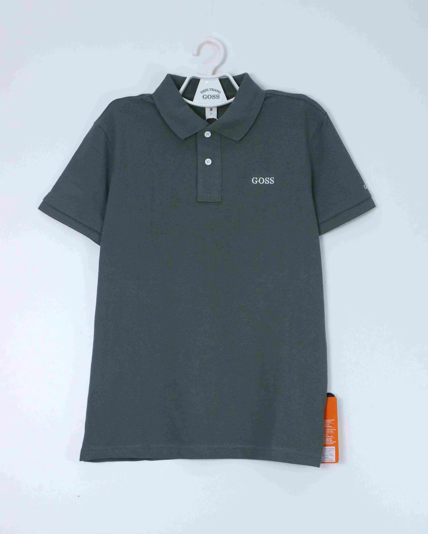 Áo phông cổ bẻ nam 26202 be L.  AL05