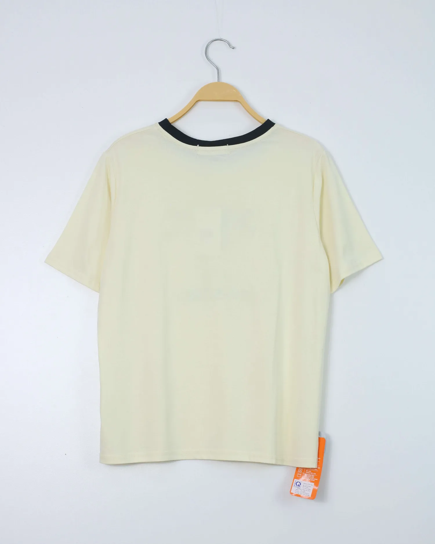 Áo phông nữ cổ tròn nhỏ zip 708 xanh H15.2026.1