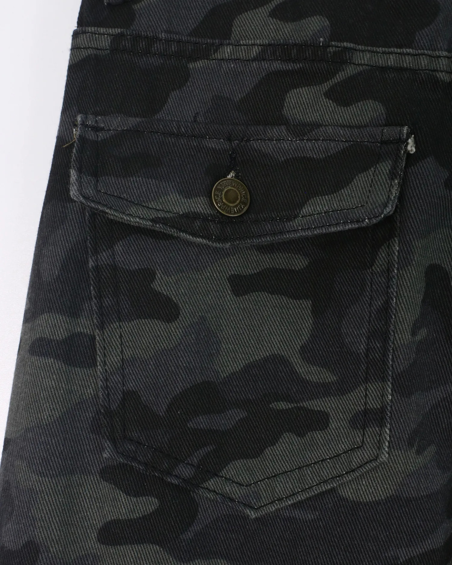 Quần dài bò jeans xuông không giãn nữ cao cấp N147149