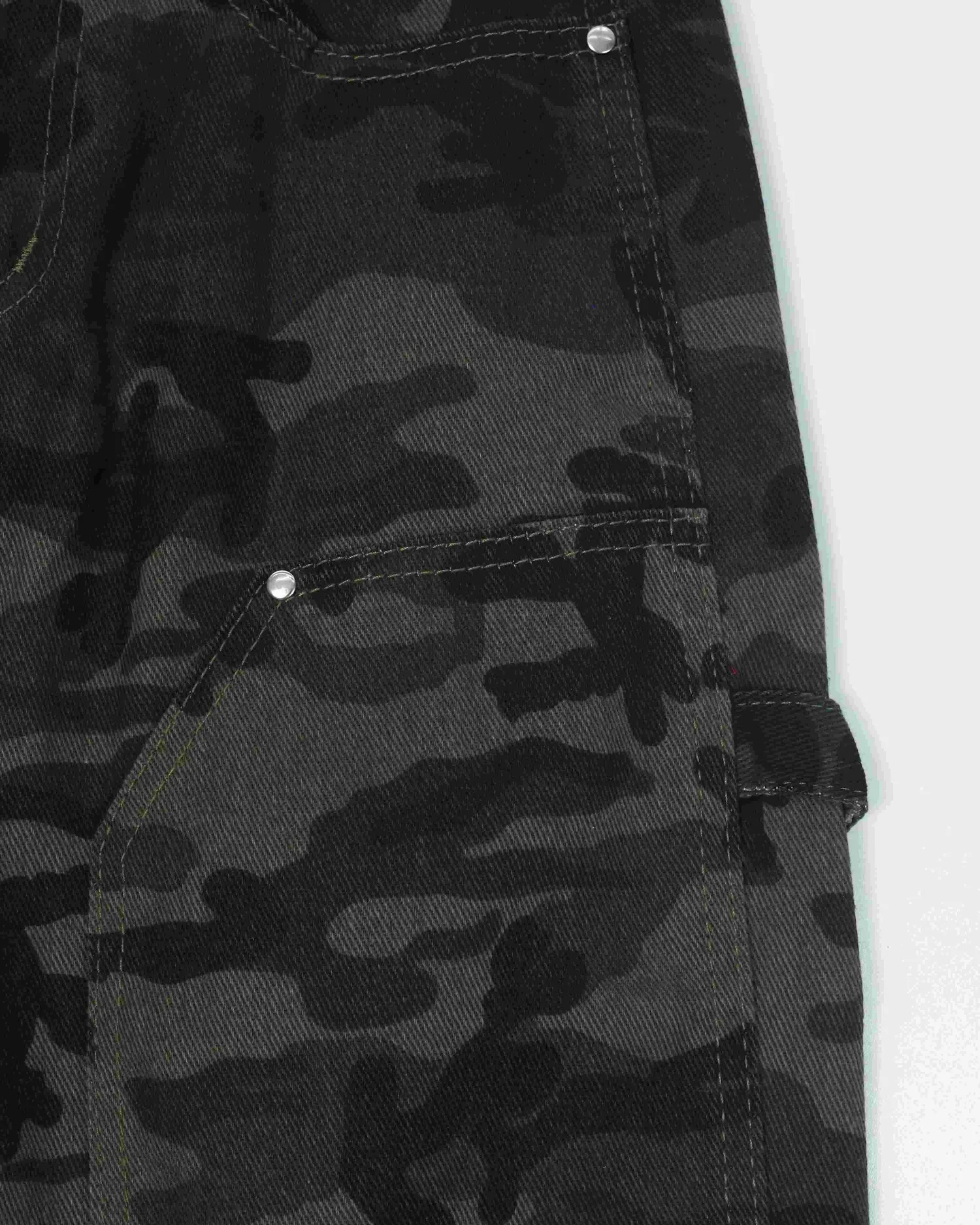 Quần dài Jean nữ xuông 7641 Rêu XL  AS12 Teen