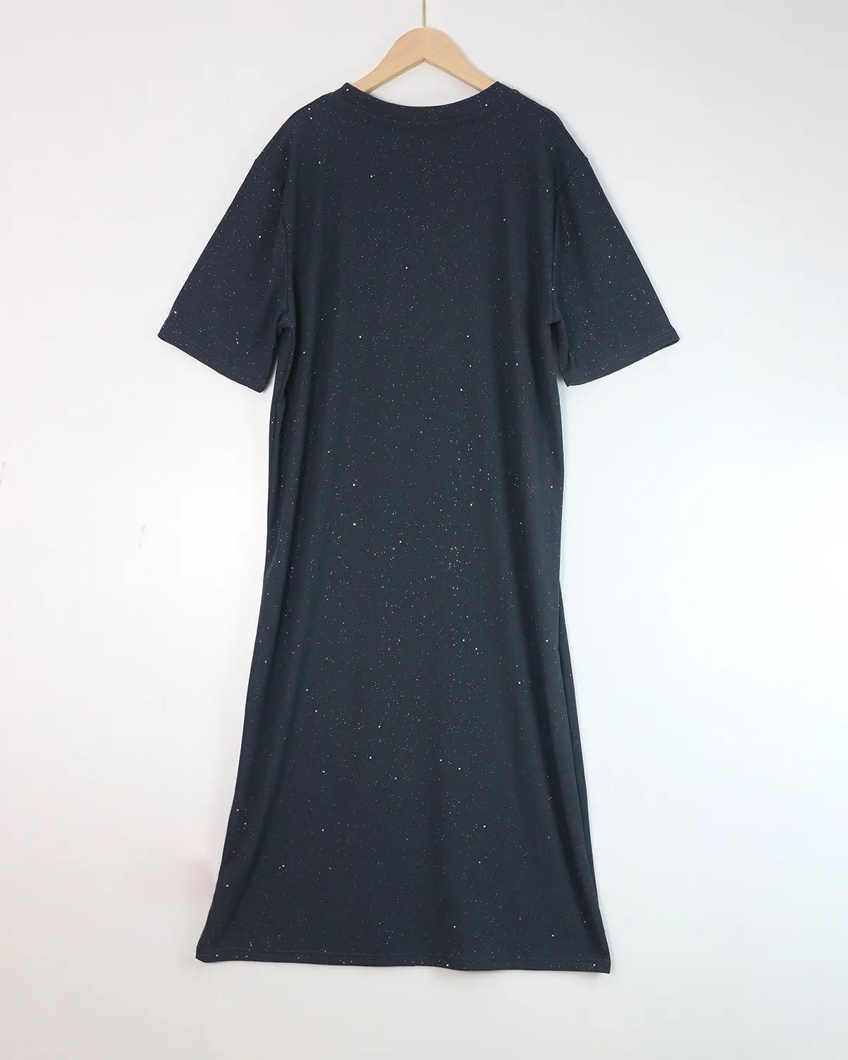 Váy liền thân cộc tay nữ xuông cotton 226 đá ghi H26.2026.1