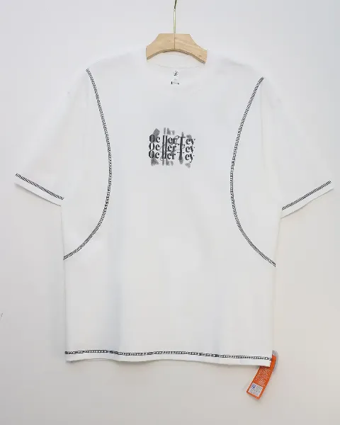 Áo phông cổ tròn 1501 trắng  size 2XL . AL05