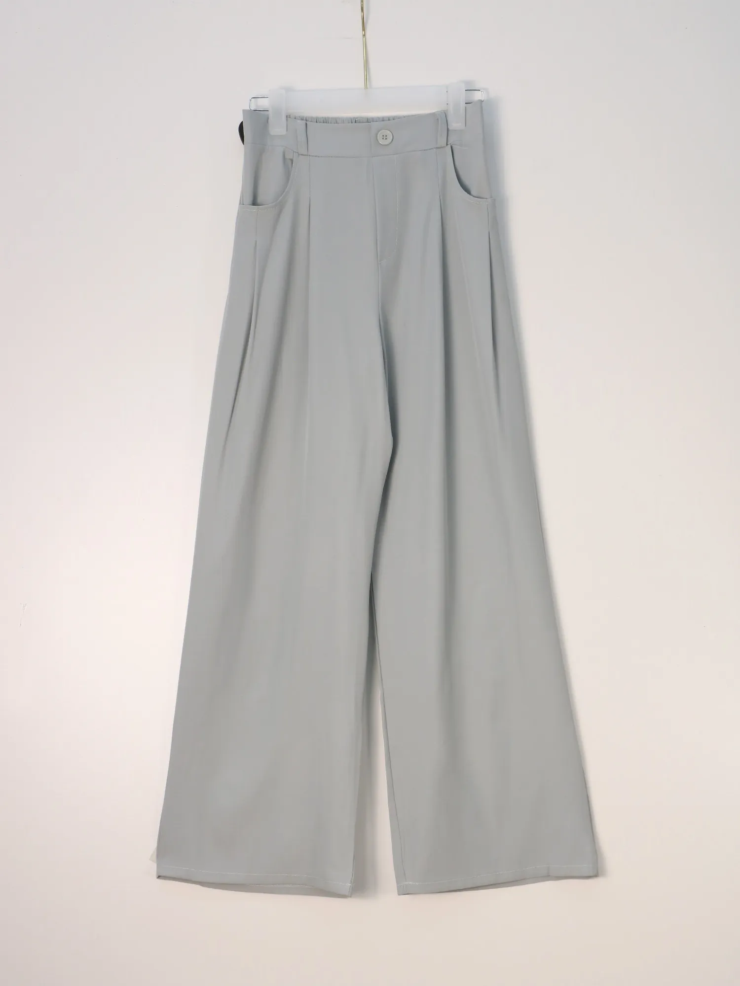 Quần dài nữ xuông 6199 Ghi  F  QC27
