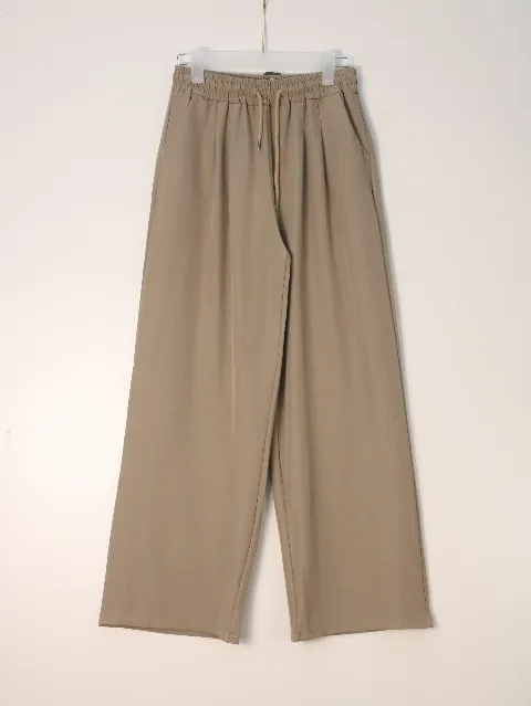 Quần dài nữ xuông 6208 Nâu F  QC27