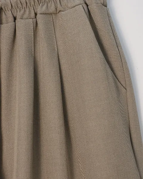 Quần dài nữ xuông 6208 Nâu F  QC27