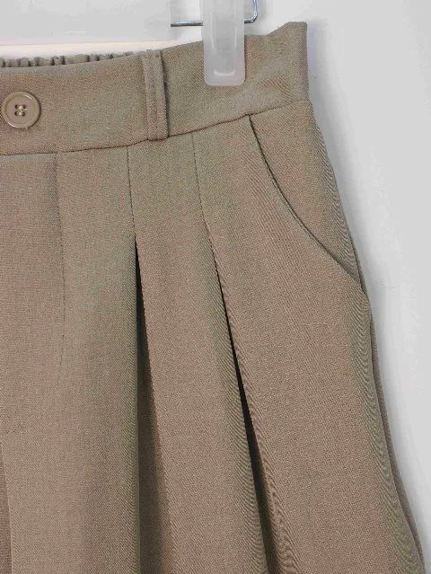 Quần dài nữ xuông 6209 Nâu  F  QC27