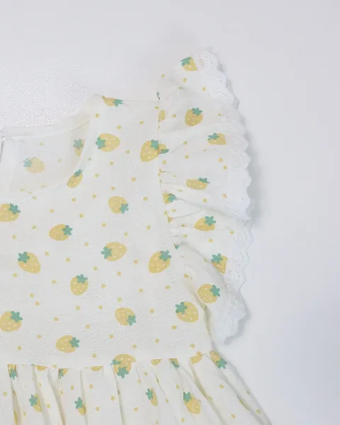 Váy liền thân trẻ em gái 2611 size 110 AS04