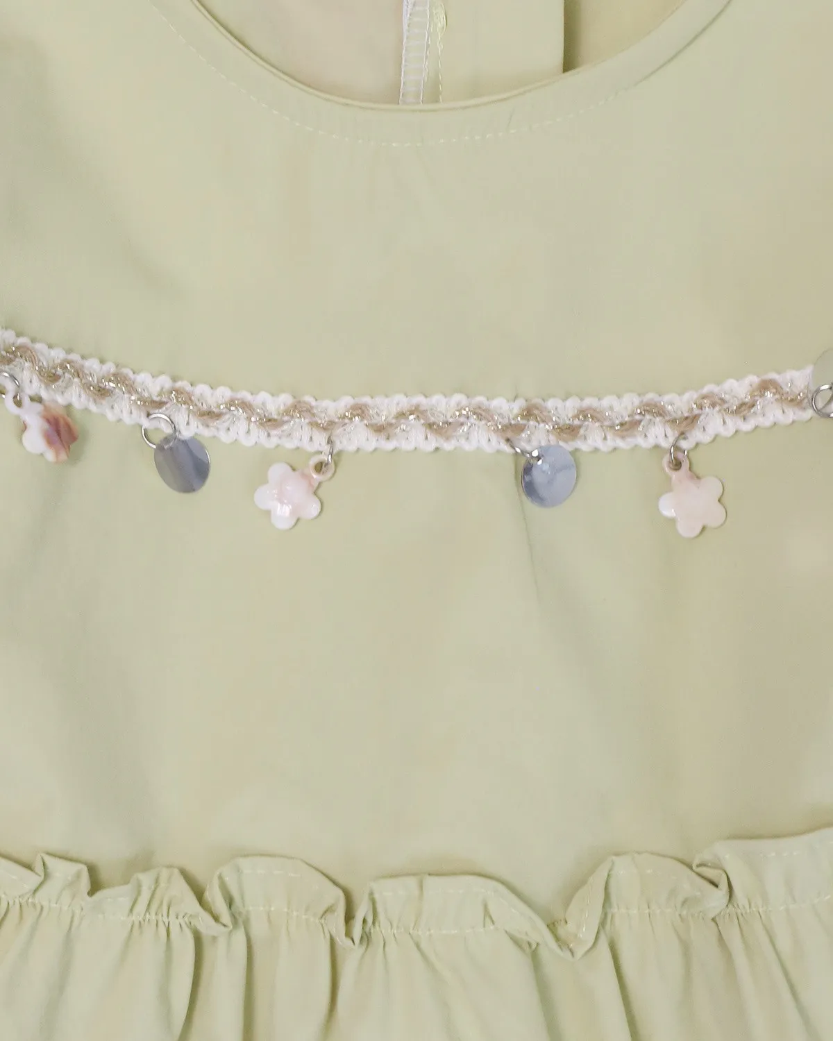 Váy liền thân trẻ em gái 1056 size 90 AS04
