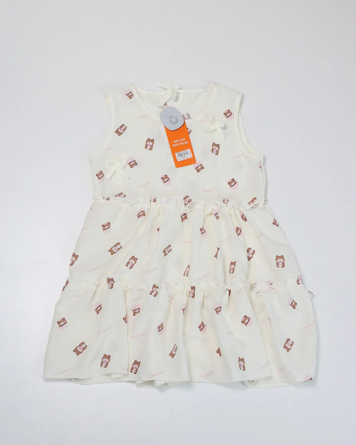 Váy liền thân trẻ em gái 1086 size 140 AS04