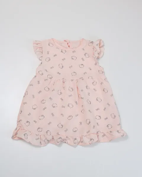 Váy liền thân trẻ em gái 1087 size 120 AS04
