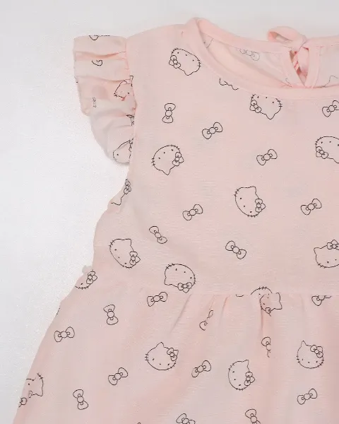 Váy liền thân trẻ em gái 1087 size 120 AS04