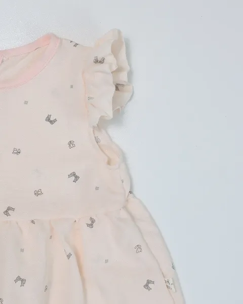 Váy liền thân trẻ em gái 1088 size 130 AS04