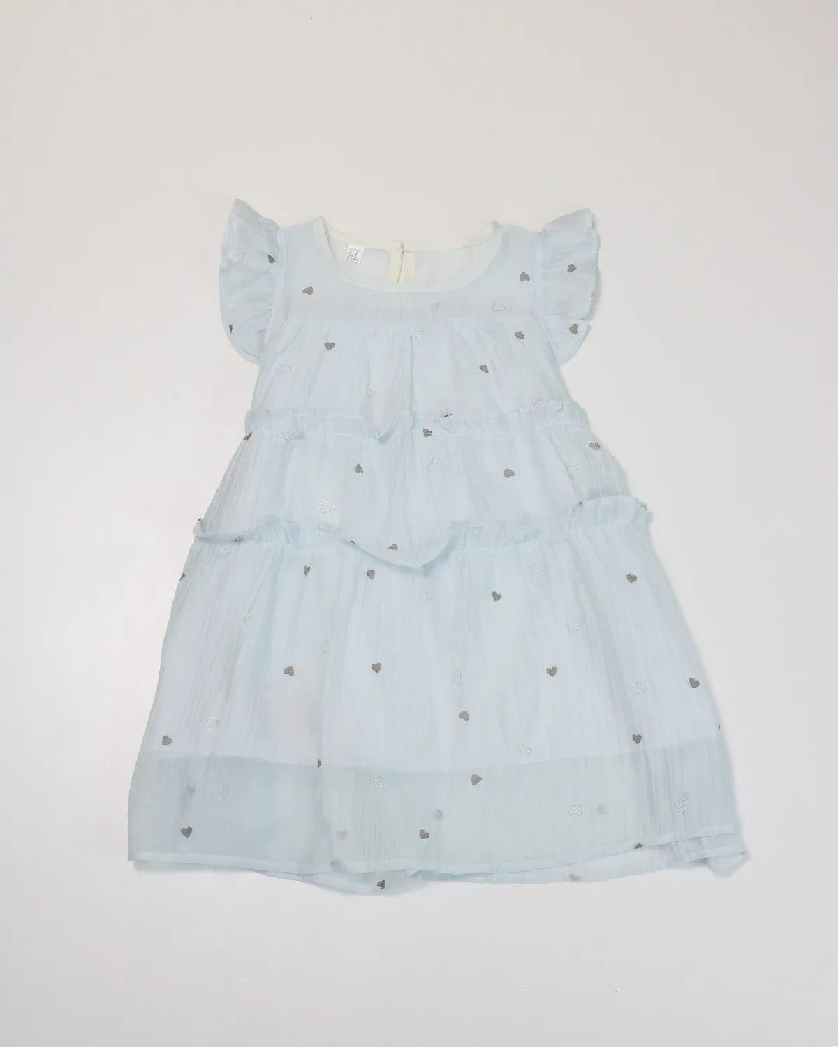Váy bé gái von tơ tim .37 size 13 tđ