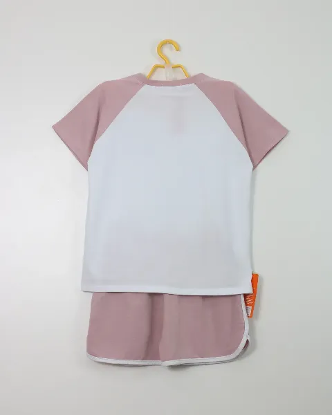 Bộ quần áo nữ cotton cộc  895 Ghi L   QC23