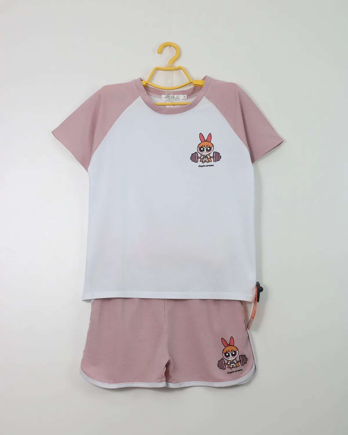 Bộ quần áo nữ cotton cộc  881.1 Hồng L   QC23
