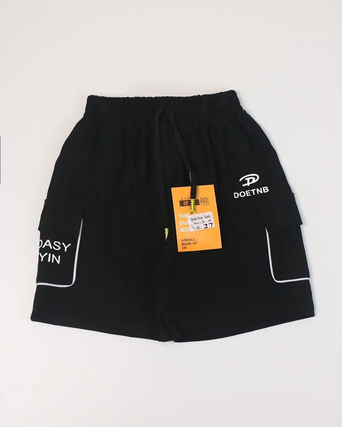 Quần BT xước túi hộp (24) màu đen size 36 BH