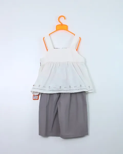 Bộ bé gái dây (15) tím số 150 KN