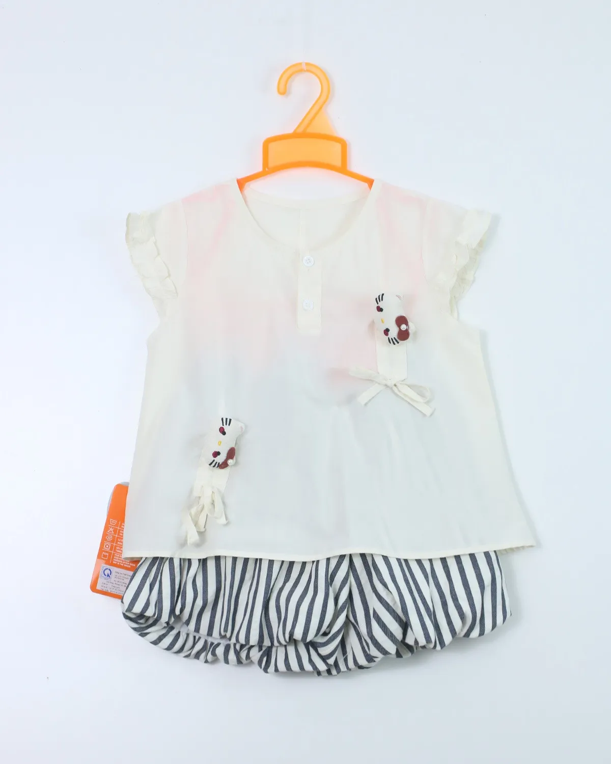 Bộ quần áo trẻ em gái 2603 size 120 AS05